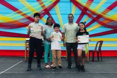 Galería de fotos del curso de órgano 2023 Vacaciones Útiles de la Cooperativa La Luz 2023.