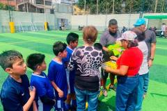 Eventos de inauguración del Campo deportivo La Luz