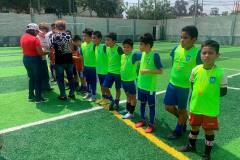 Eventos de inauguración del Campo deportivo La Luz