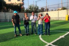 Eventos de inauguración del Campo deportivo La Luz