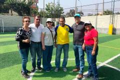 Eventos de inauguración del Campo deportivo La Luz