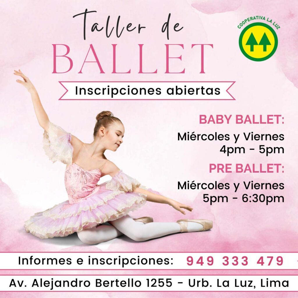 Baby Ballet y Pre Ballet de Academia de ballet La Luz
