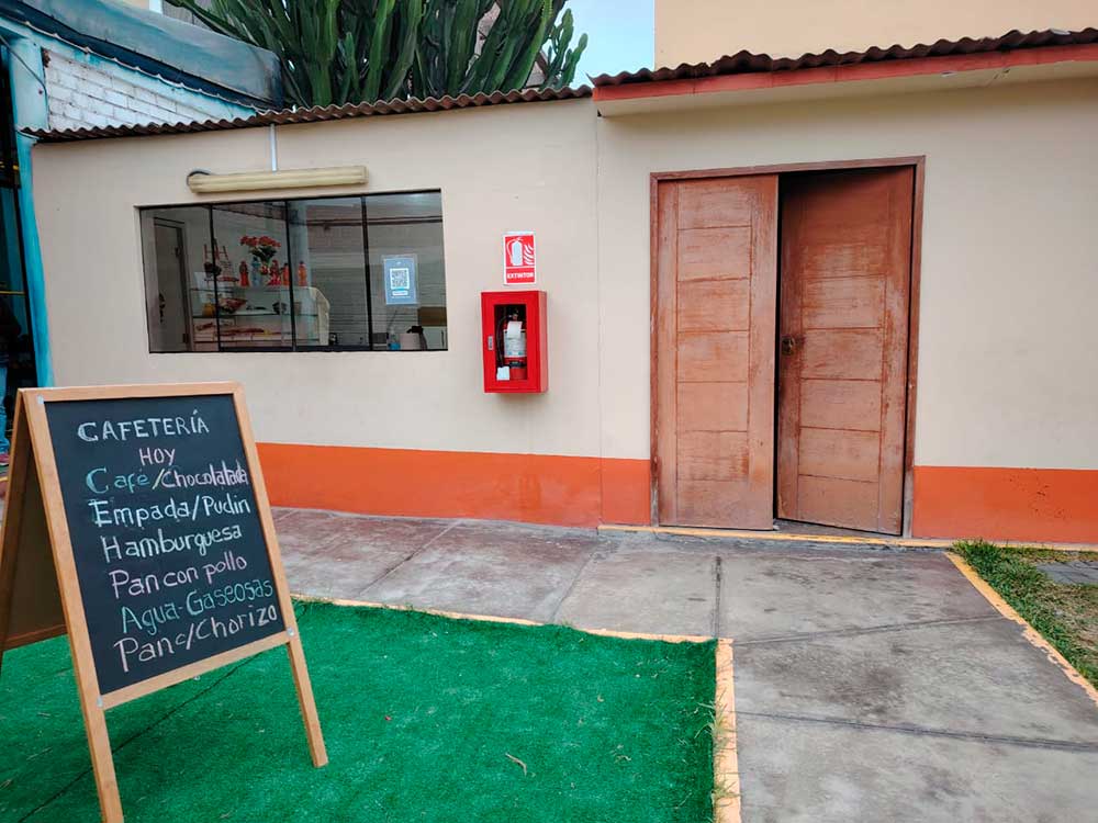 Instalaciones de la Cafetería La Luz